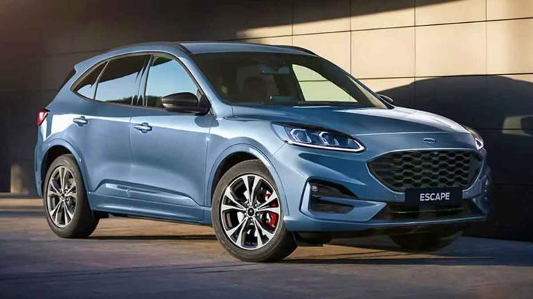 2022 Ford Escape Front Right in Blue